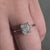 Hidden Halo Cushion Cut Lab Grown Diamond Engagement Ring