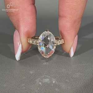 Lab Grown Diamond with handmade jewelry.