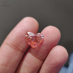 4 Carat Pink Heart Diamond
