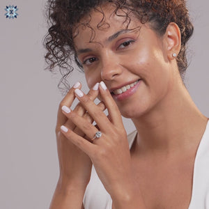 Round Diamond Engagement Ring with classic solitaire design.