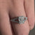 Radiant Cut Lab Grown Diamond Split Shank Engagement Ring
