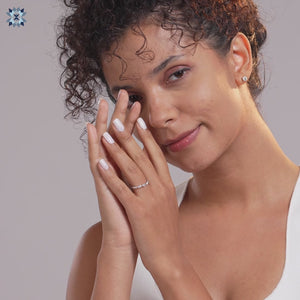 lab grown diamond wedding band