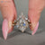 Diamondrensu handmade bridal set with lab grown diamond.