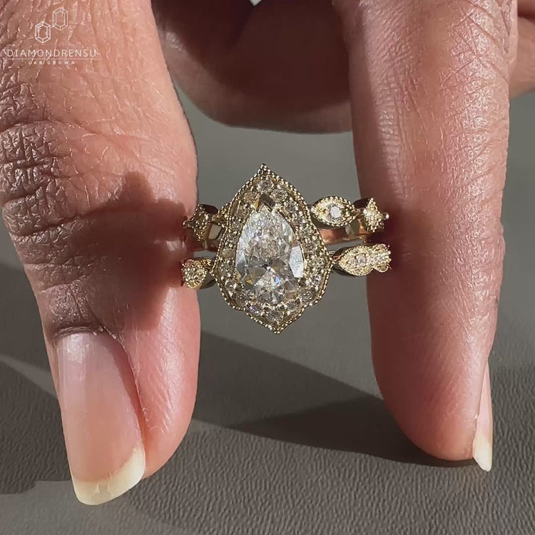 Chevron Diamond Wedding Band with unique and secure setting.
