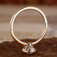 lab grown diamond engagement ring