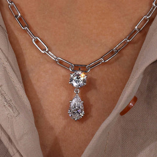 lab grown diamond pendant