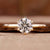 lab grown diamond solitaire ring