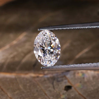 1 carat oval diamond shown as an IGI certified loose grown diamond from Diamondresnu Oval Cut Diamond collection.
