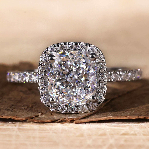 Cushion Engagement rings – Best Brilliance