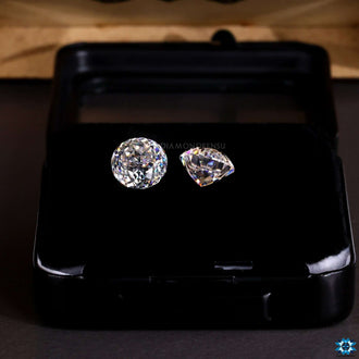 Buy loose moissanite stones with Portuguese Rensu cut antique style from Diamondrensu.
