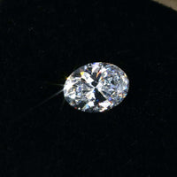 Lab grown oval diamond with 0.40 carat diamond size.
