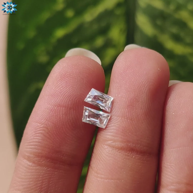 French Cut Moissanite made in 0.60 to 4.0 TCW for moissanite stones collection.
