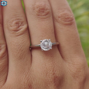 Elegant Portuguese cut ring crafted for a sophisticated look.
