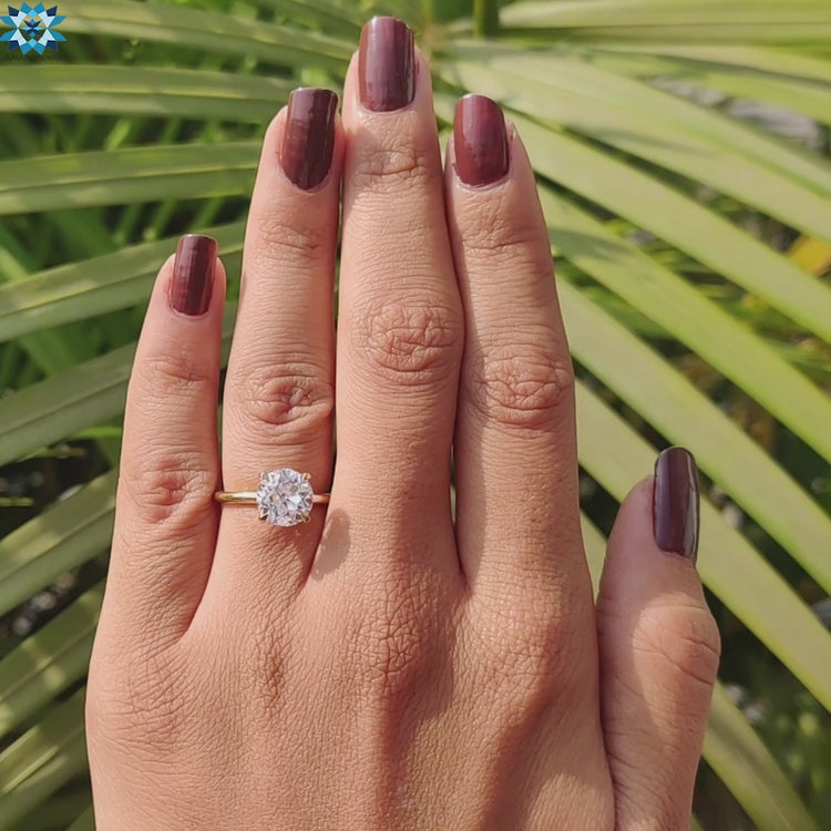 buy moissanite ring handmade ring handmade jewelry
