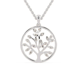 This round gold pendant offers a sleek and classic design.
