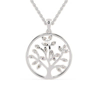 This round gold pendant offers a sleek and classic design.
