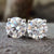 moissanite wedding earrings - diamondrensu