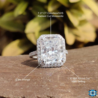 halo engagement ring