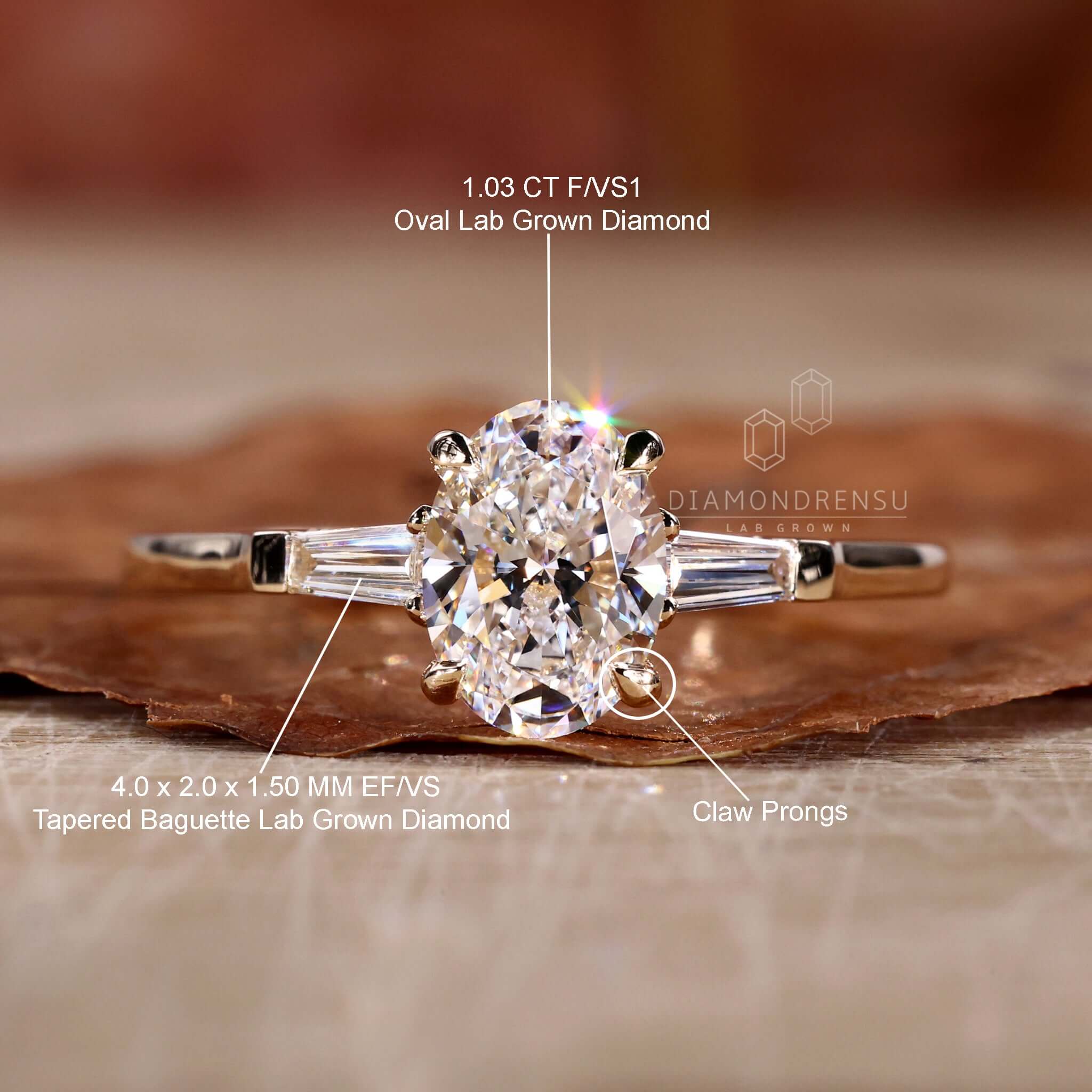 Paragon Oval Diamond Engagement Ring, Platinum - Graff