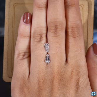 Shield stone shape listed under buy loose stones and moissanite stones category.
