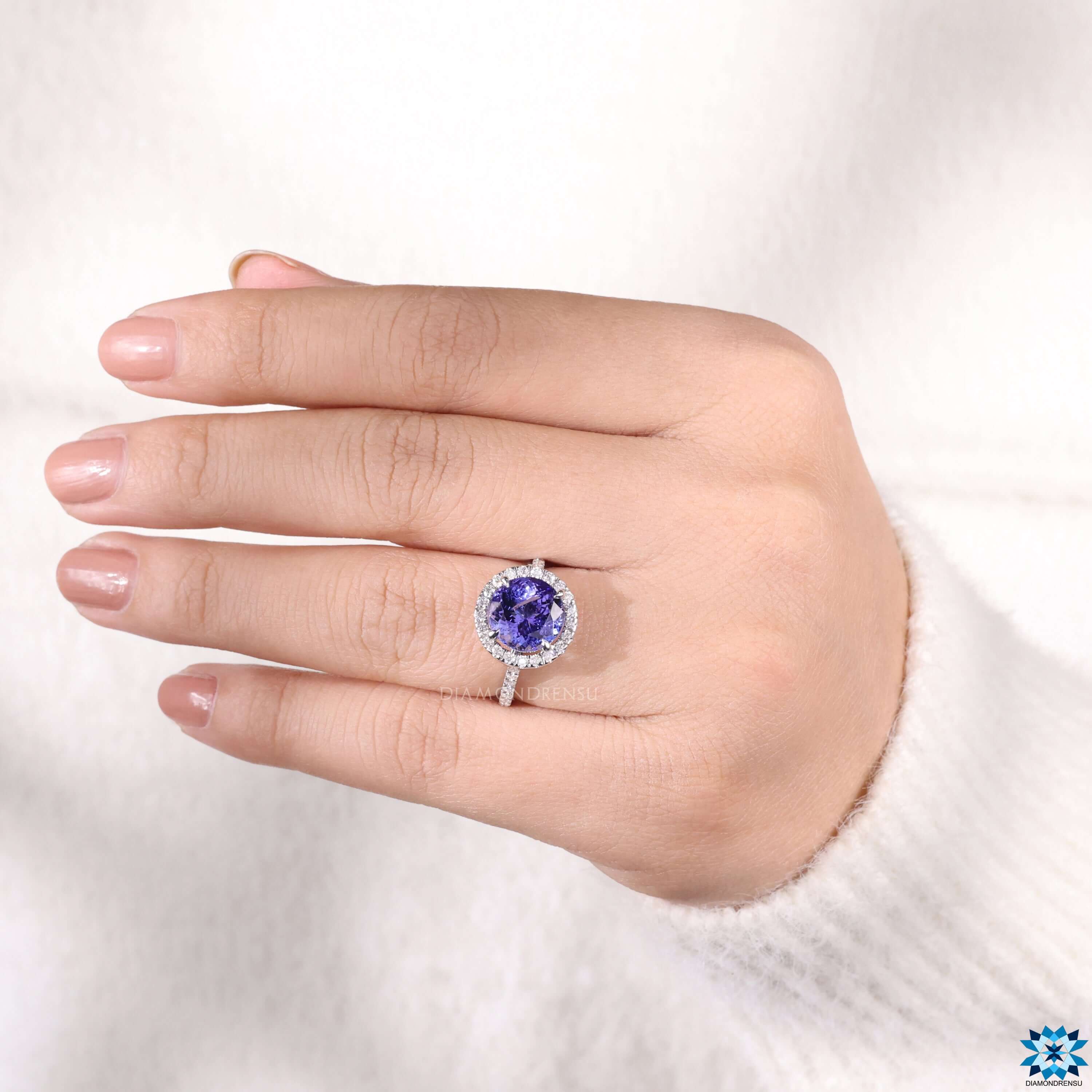 birthstone engagement ring