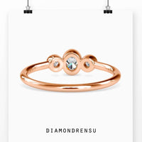 Bezel engagement ring with 2 carat oval diamond, handmade jewelry
