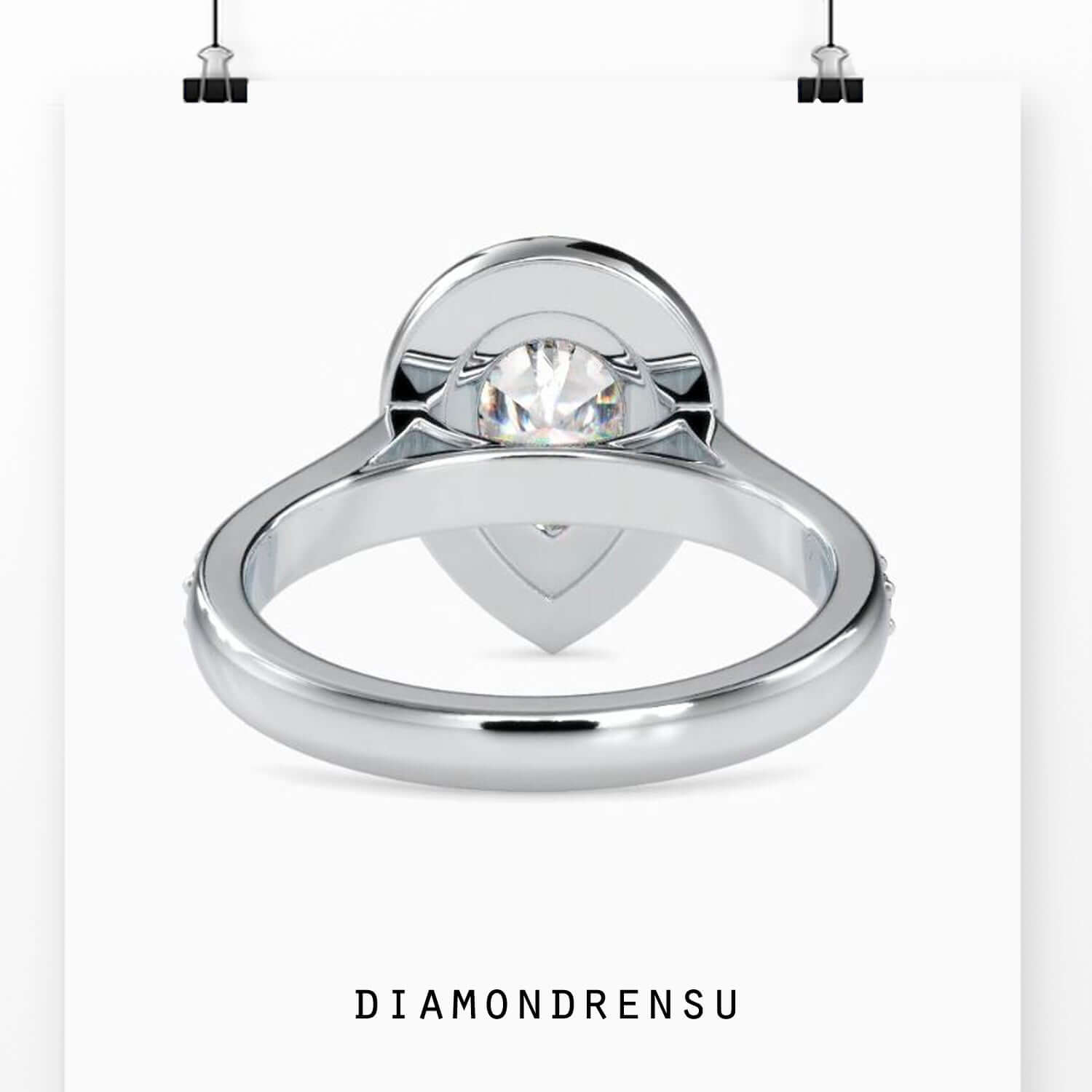 moissanite wedding rings - diamondrensu