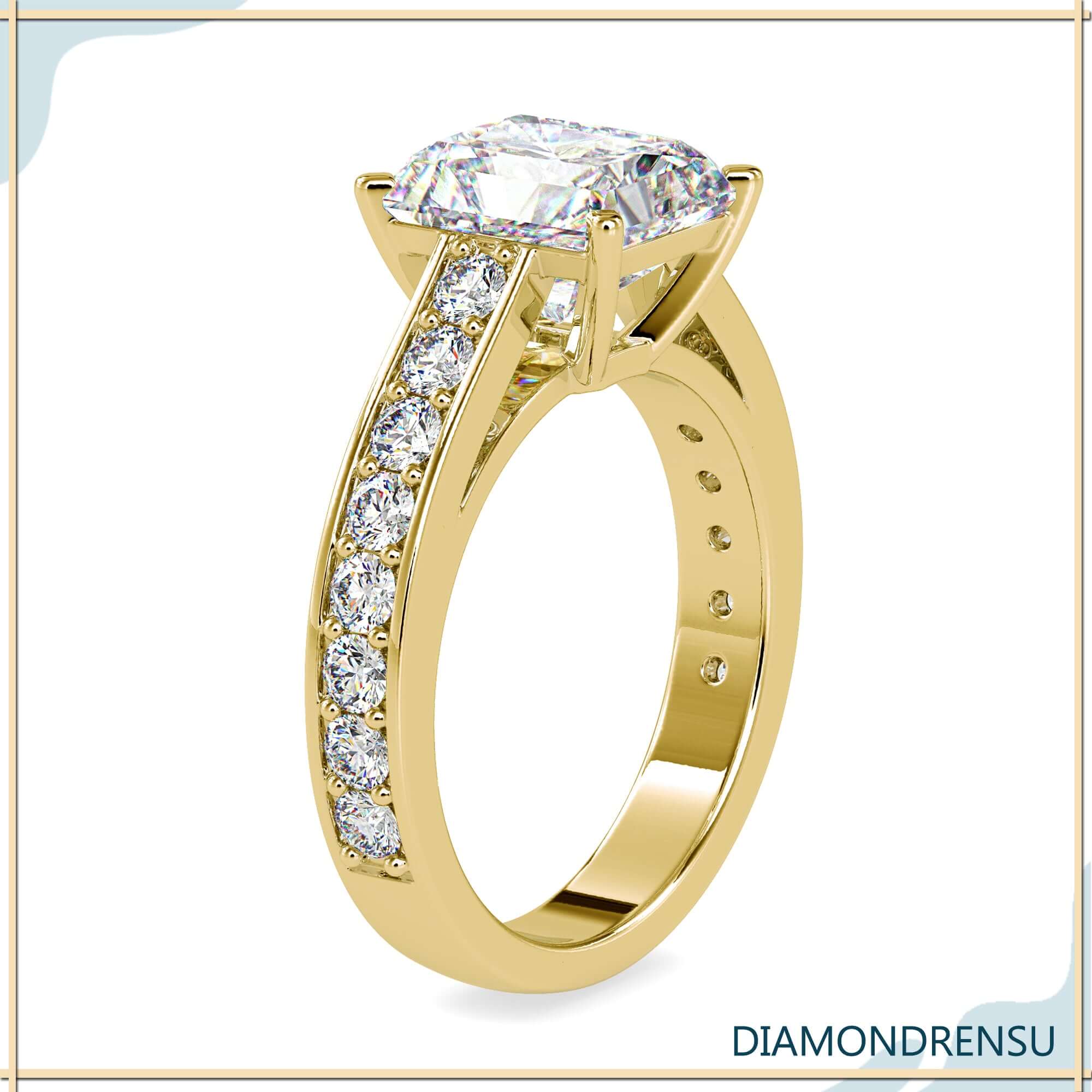 best moissanite engagement rings - diamondrensu