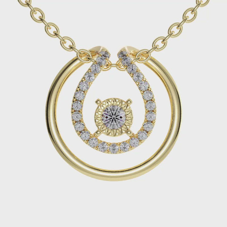 The minimalist pendant offers a sleek and elegant design.
