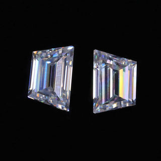 Trapezoid Cut available in 0.50 to 4.0 TCW as a Pair Of Stones.
