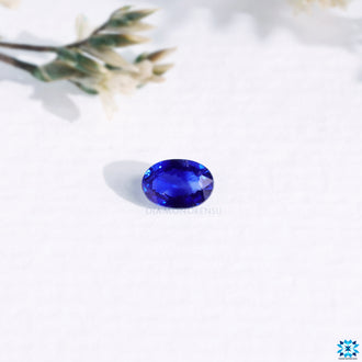 September birthstone offered in cushion cut gemstone and Sapphire Gemstone type.
