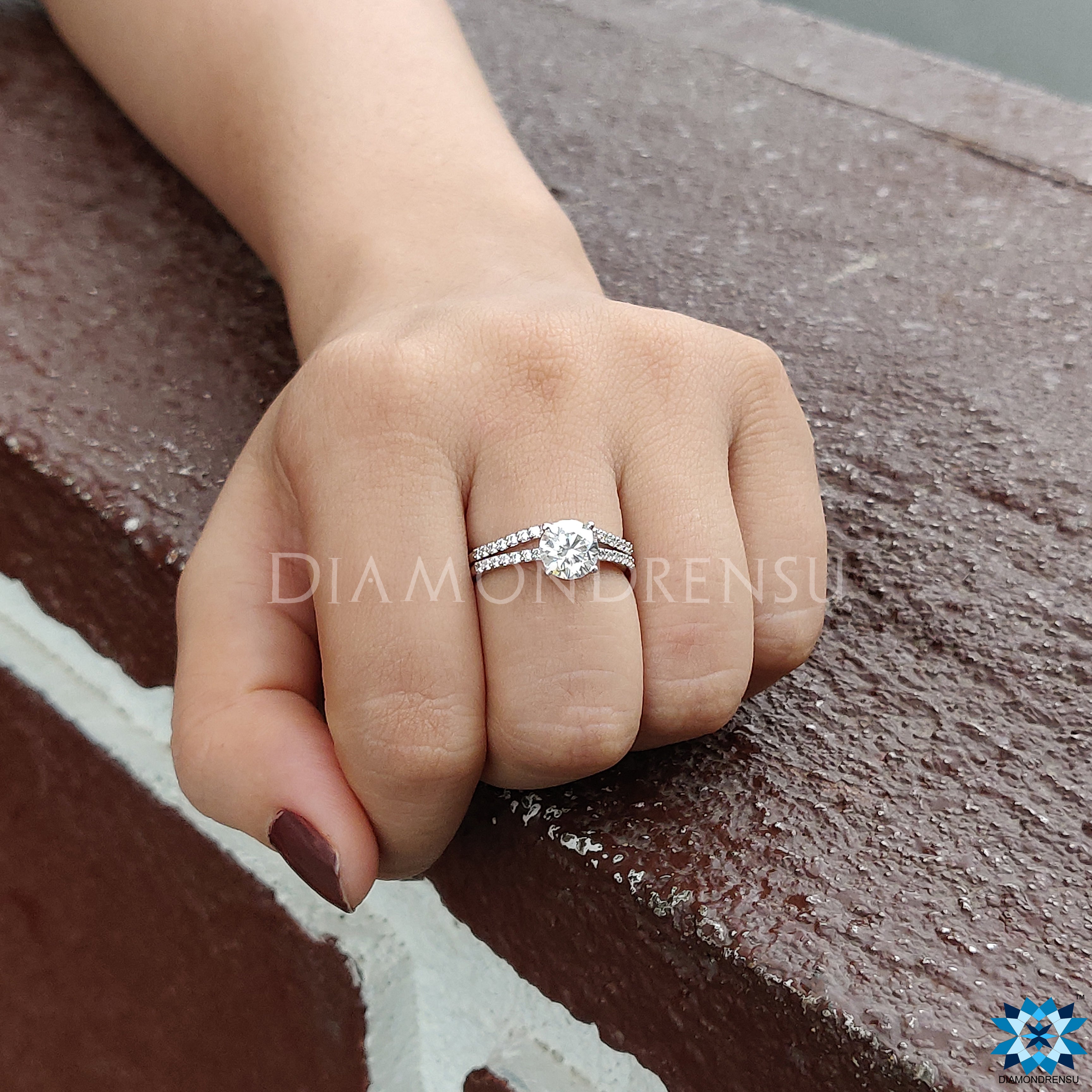 diamondrensu, custom ring, wedding collection