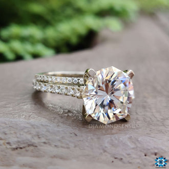 customized moissanite jewelry - diamondrensu