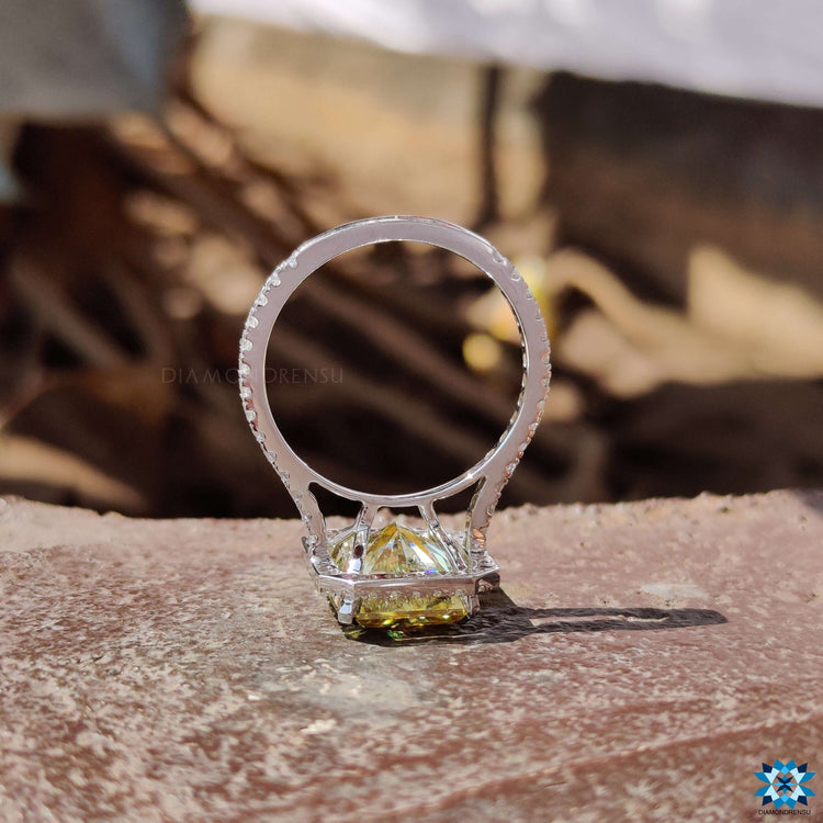 moissanite wedding ring - diamondrensu