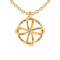 The infinity circle offers a timeless, elegant design.
