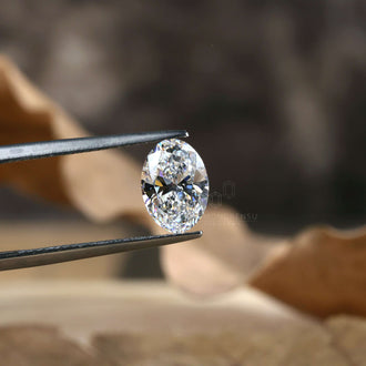 IGI certified antique oval cut diamond.

