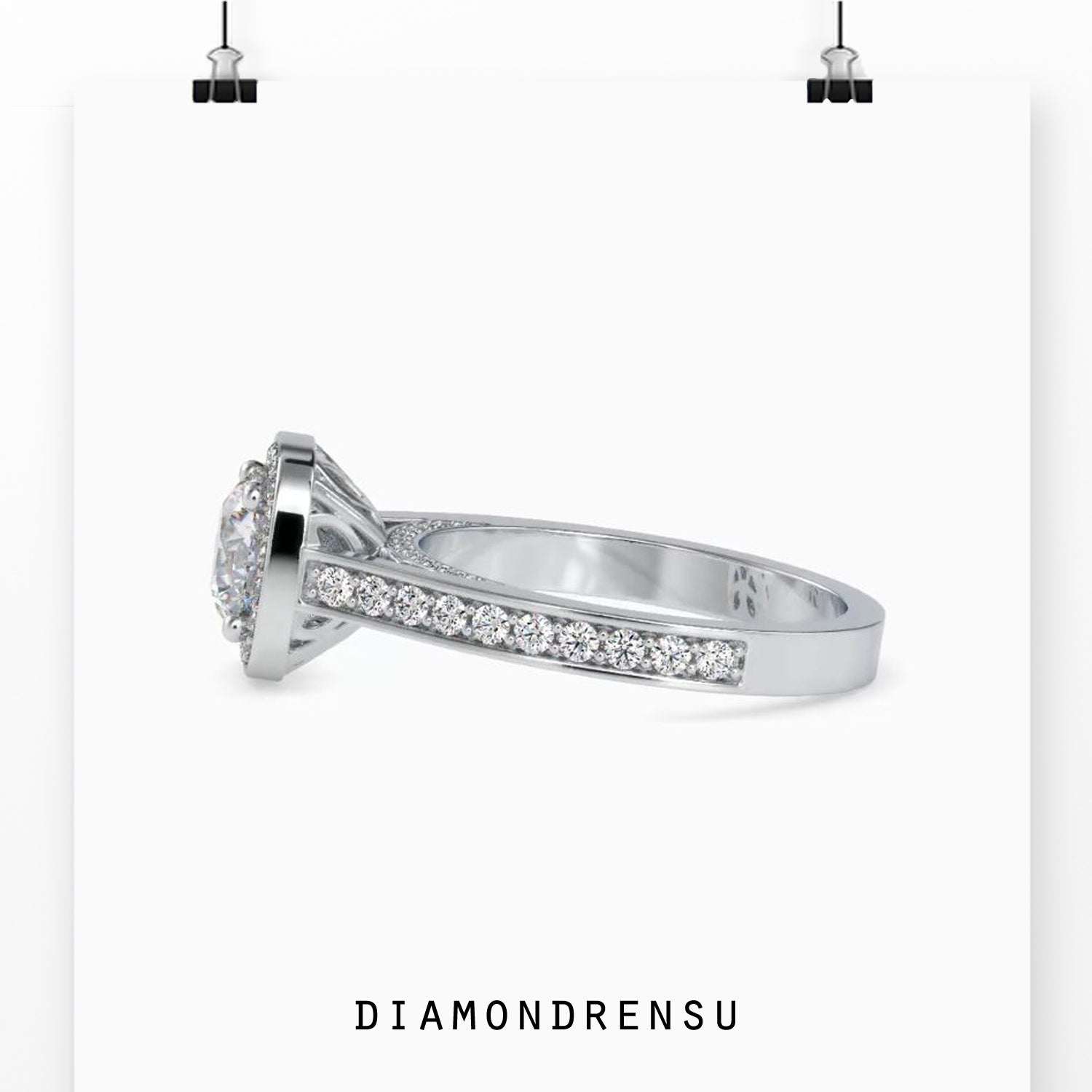 channel set wedding ring - diamondrensu