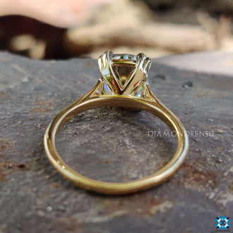 Timeless cushion ring crafted with precision and elegance.
