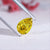 rare yellow lab grown diamond