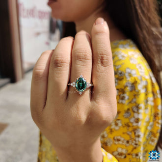 best moissanite engagement ring - diamondrensu