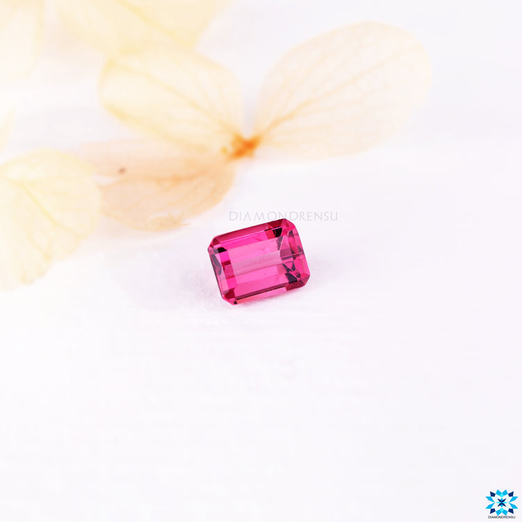 Gemstone october birthstone pink tourmaline.
