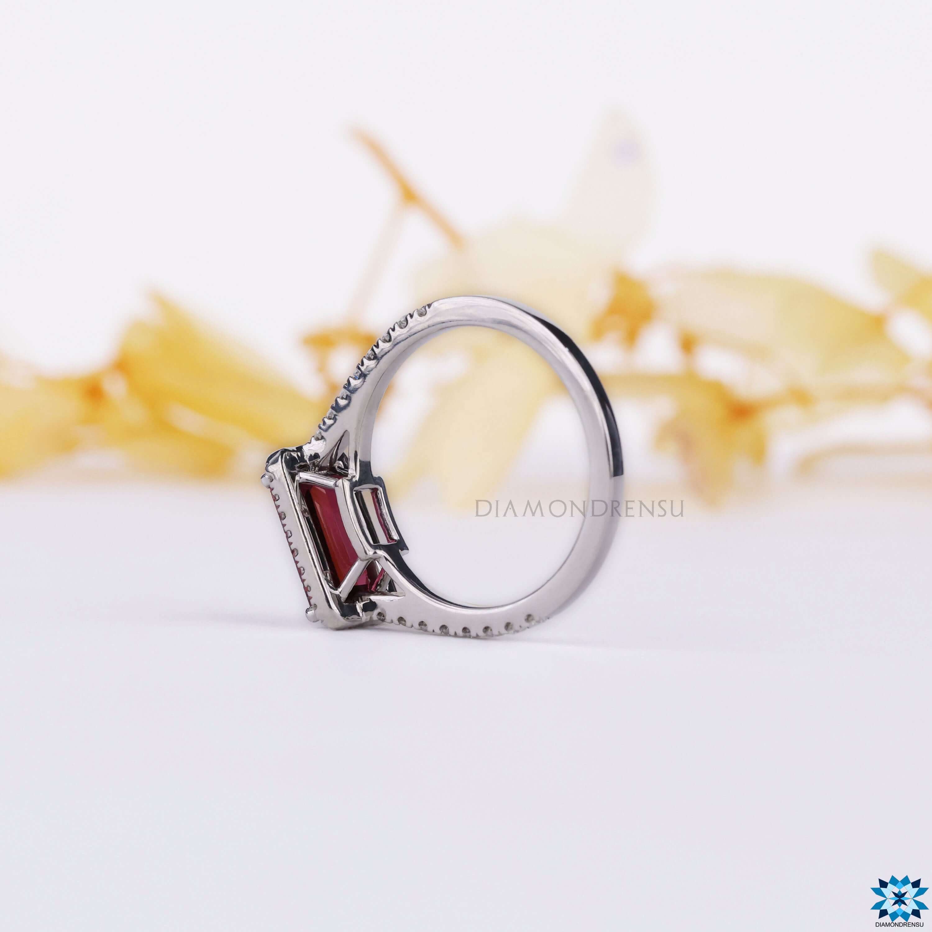 tourmaline engagement ring - diamondrensu