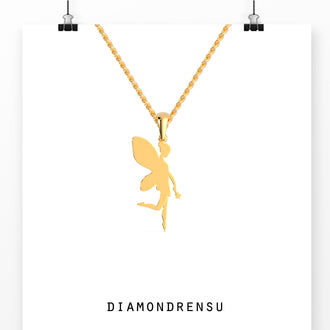 flying angel pendant - diamondrensu