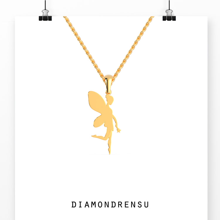 flying angel pendant - diamondrensu