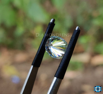 2.1 carat Moissanite available for rings or pendants.