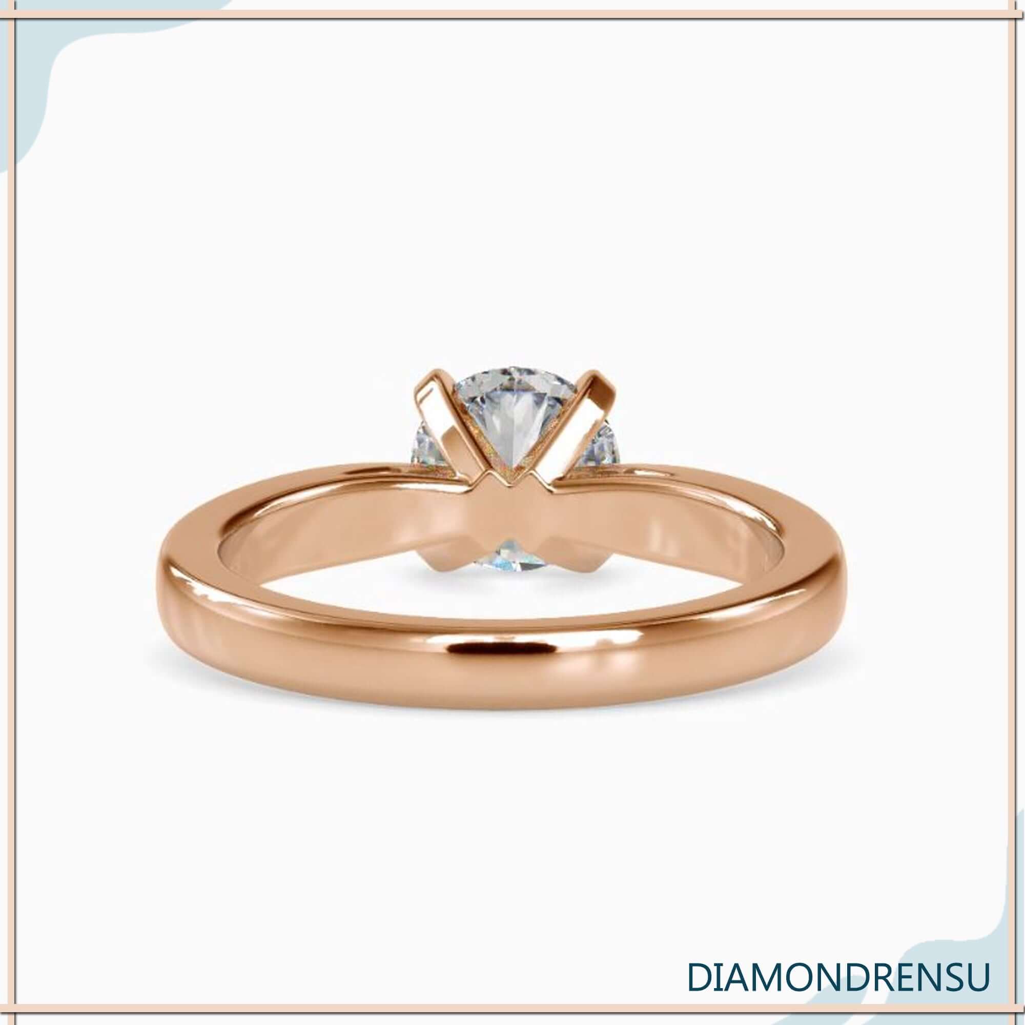 moissanite engagement rings - diamondrensu