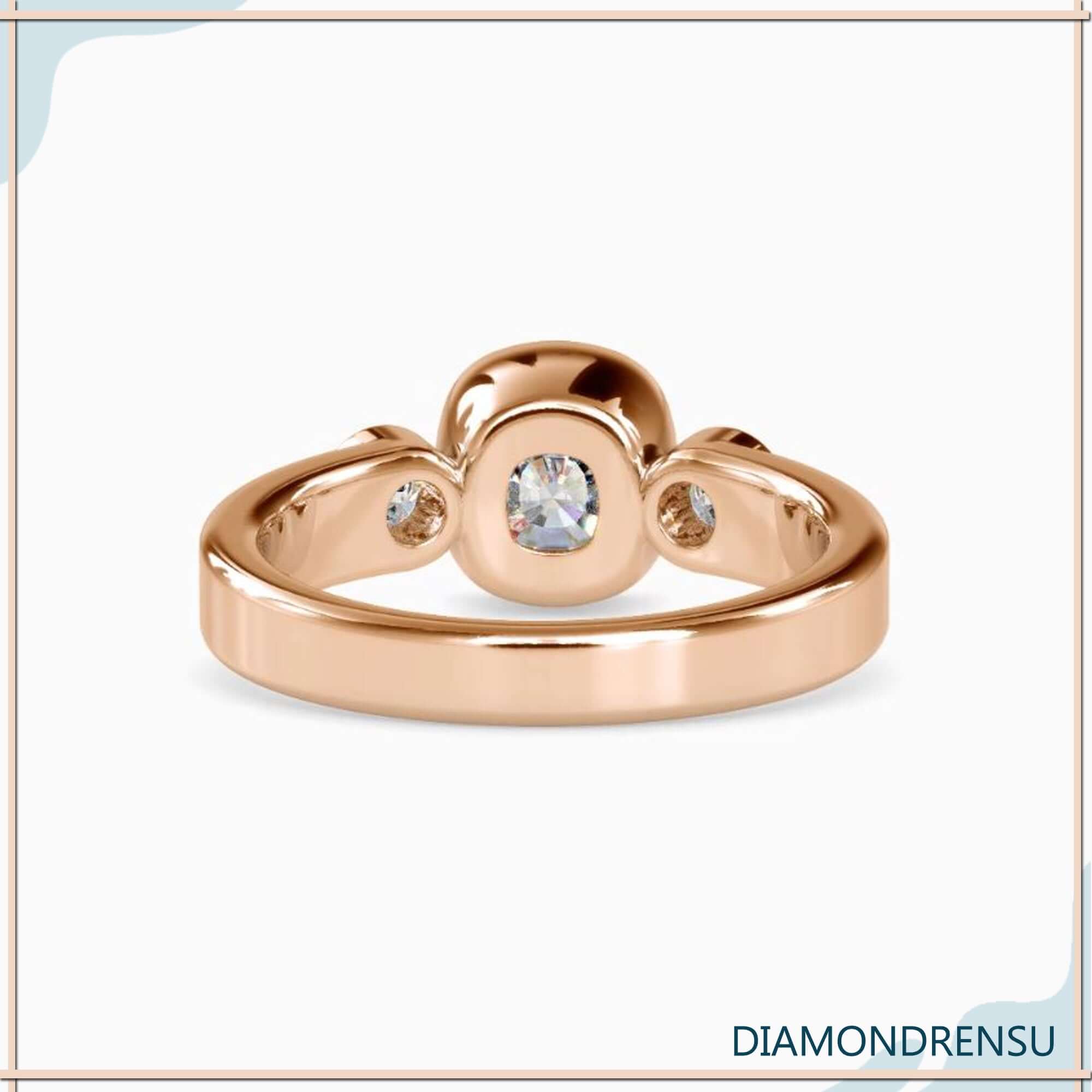 best moissanite engagement ring - diamondrensu
