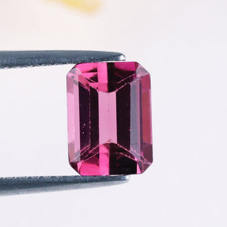 Tourmaline gemstone natural pink gemstone.
