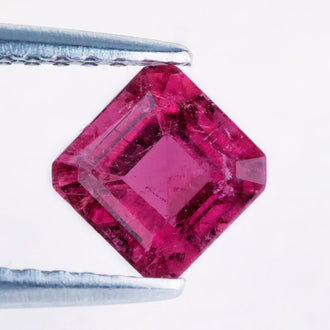 October birthstone pink tourmaline gemstone.
