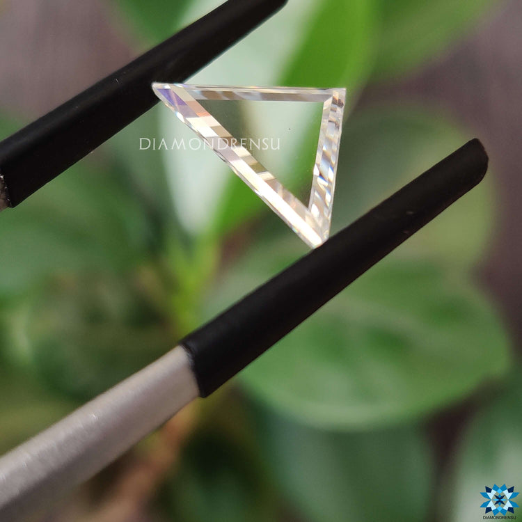 1.76 carat moissanite ready for rings or pendants.
